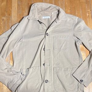 Uniqlo Men's Light Tan Shirt Jacket